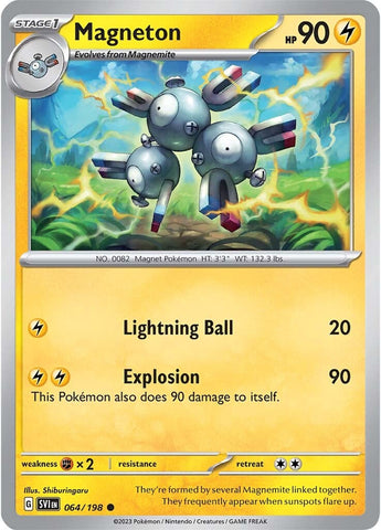 Magneton (064/198) [Scarlet &amp; Violet: Base Set] 