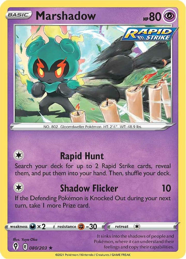 Marshadow (080/203) [Sword &amp; Shield: Evolving Skies] 