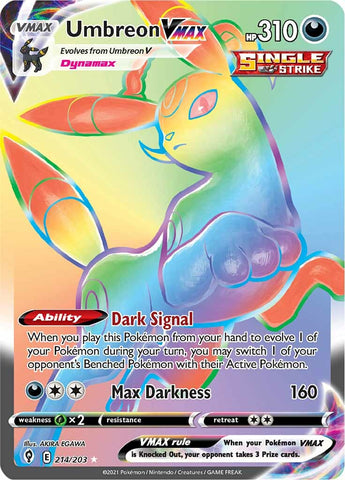 Umbreon VMAX (214/203) [Sword &amp; Shield: Evolving Skies] 