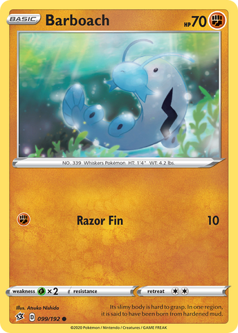 Barboach (099/192) [Sword &amp; Shield: Rebel Clash] 