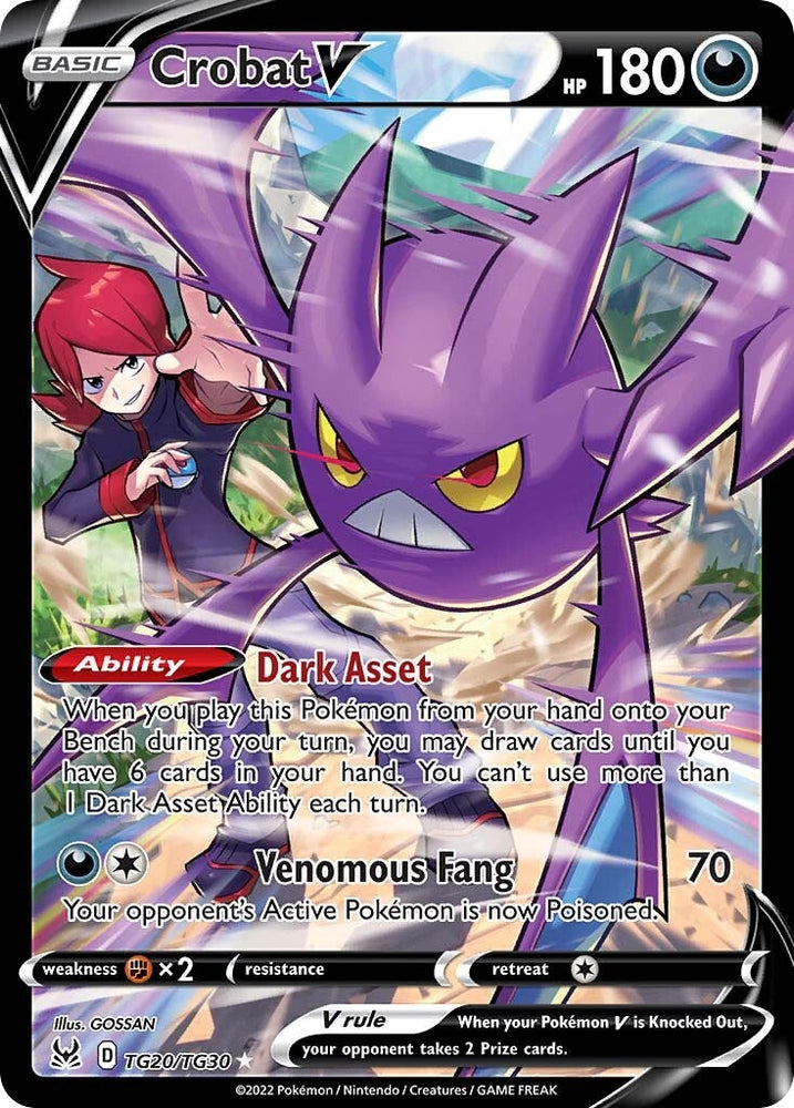 Crobat V (TG20/TG30) [Sword &amp; Shield: Lost Origin] 