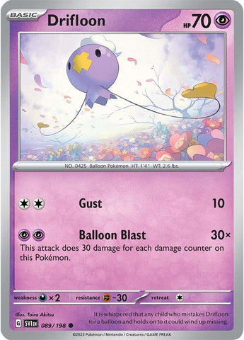 Drifloon (089/198) [Scarlet &amp; Purple: Base Set] 