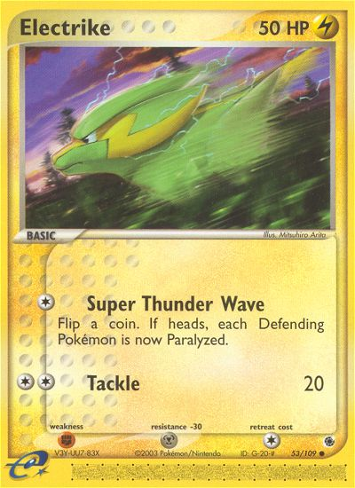 Electrike (53/109) [EX: Ruby &amp; Sapphire] 