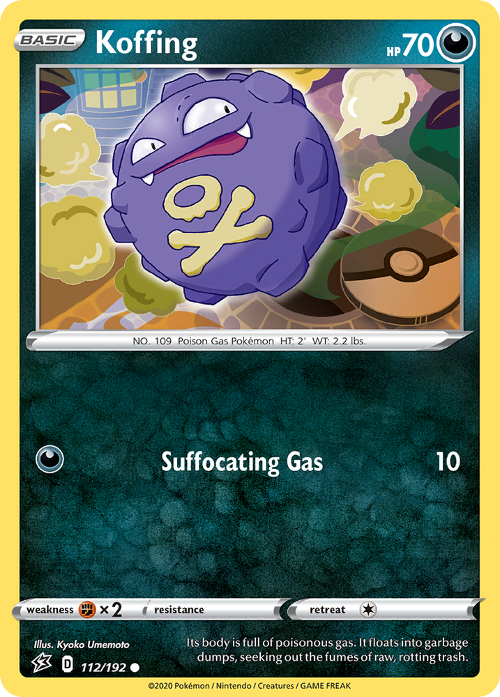 Koffing (112/192) [Sword &amp; Shield: Rebel Clash] 