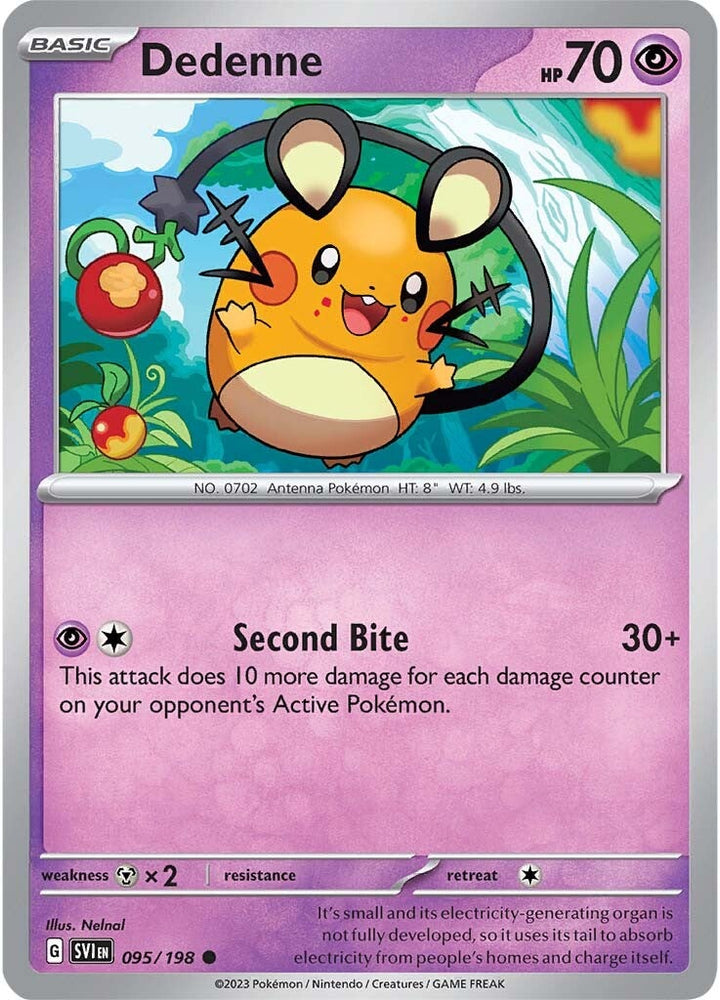 Dedenne (095/198) [Scarlet &amp; Violet: Base Set] 