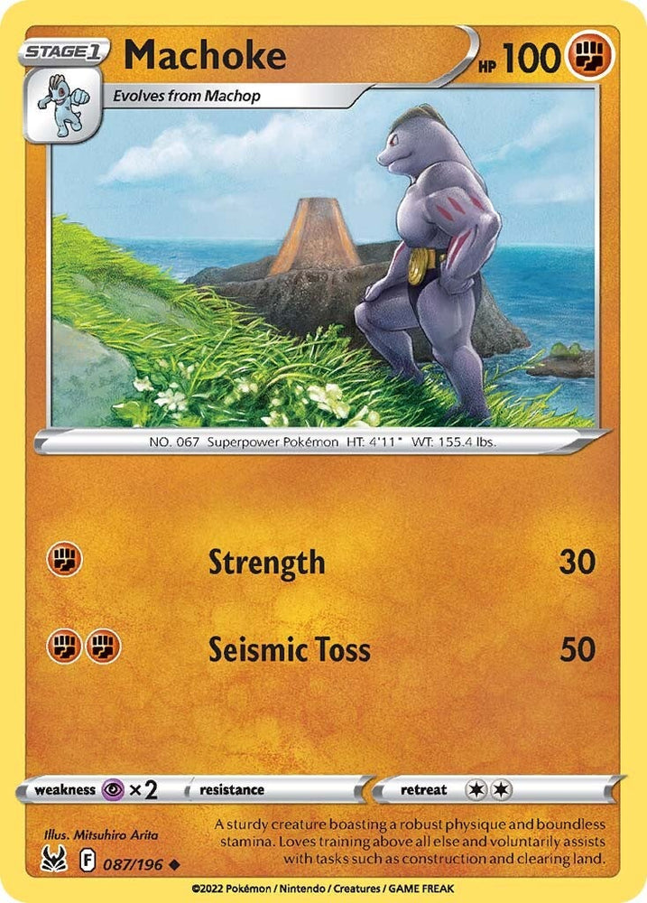 Machoke (087/196) [Sword &amp; Shield: Lost Origin] 