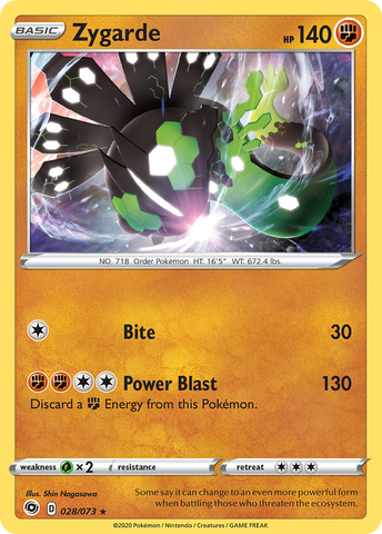 Zygarde (028/073) [Sword &amp; Shield: Champion's Path] 