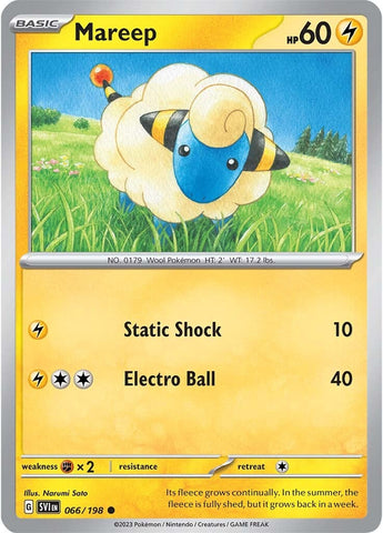 Mareep (066/198) [Scarlet &amp; Purple: Base Set] 