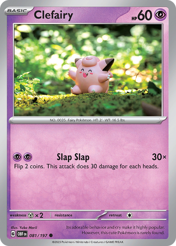 Clefairy (081/197) [Scarlet &amp; Violet: Obsidian Flames] 