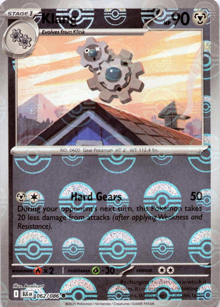 Klang (062/086) (Poke Ball Pattern) [Scarlet & Violet: Black Bolt]