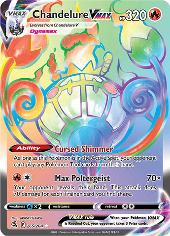 Chandelier VMAX (265/264) [Sword &amp; Shield: Fusion Strike] 