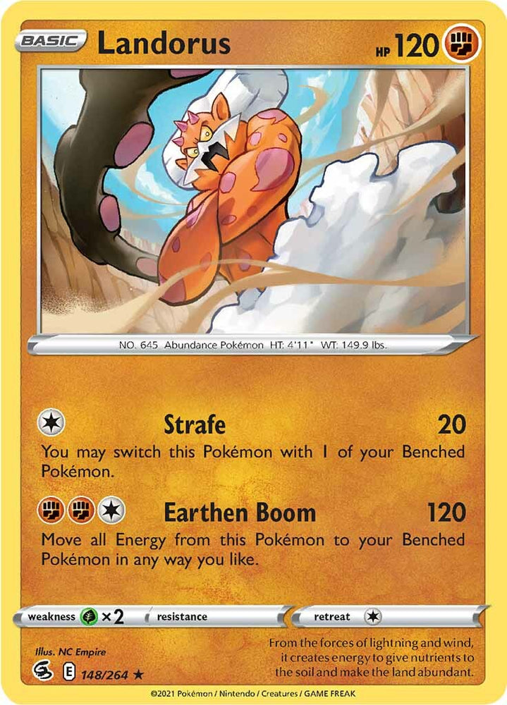 Landorus (148/264) [Sword &amp; Shield: Fusion Strike] 