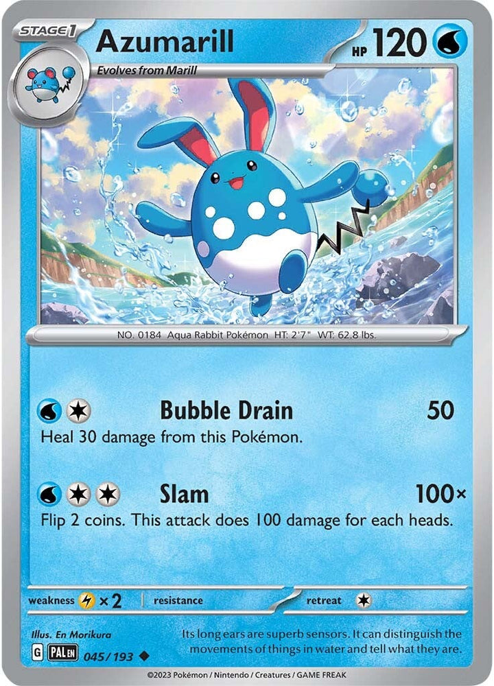 Azumarill (045/193) [Scarlet &amp; Violet: Paldea Evolved] 