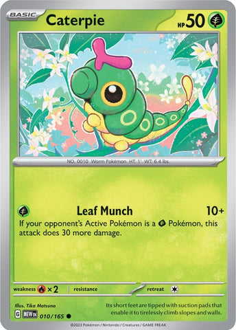 Caterpie (010/165) [Scarlet &amp; Purple: 151] 