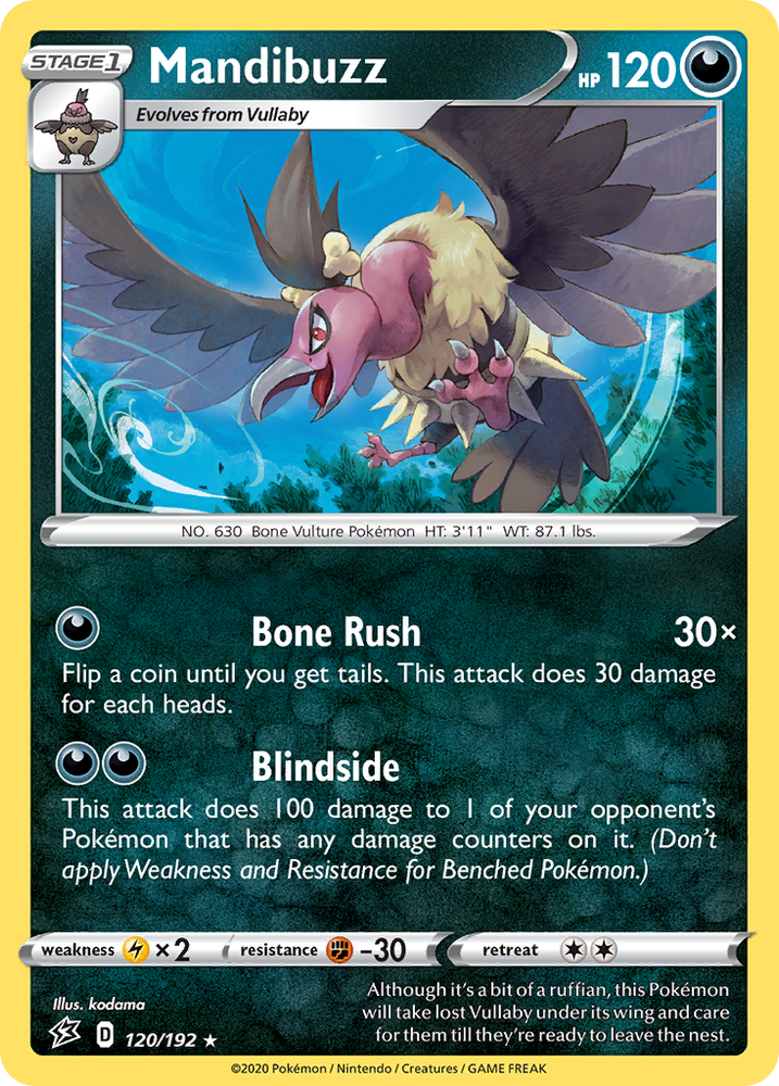 Mandibuzz (120/192) [Sword &amp; Shield: Rebel Clash] 