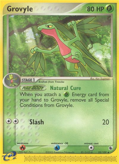 Grovyle (32/109) [EX: Ruby &amp; Sapphire] 