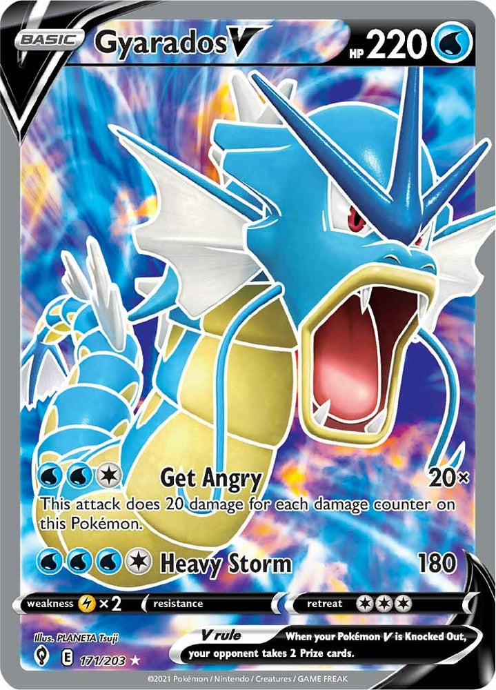 Gyarados V (171/203) [Sword &amp; Shield: Evolving Skies] 