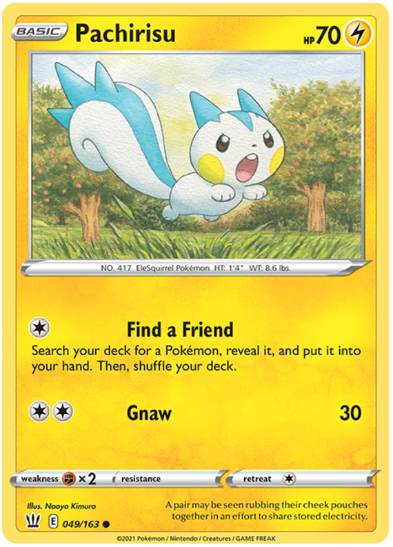 Pachirisu (049/163) [Sword &amp; Shield: Battle Styles] 