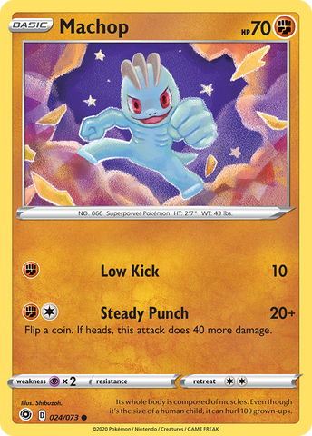 Machop (024/073) [Sword &amp; Shield: Champion's Path] 