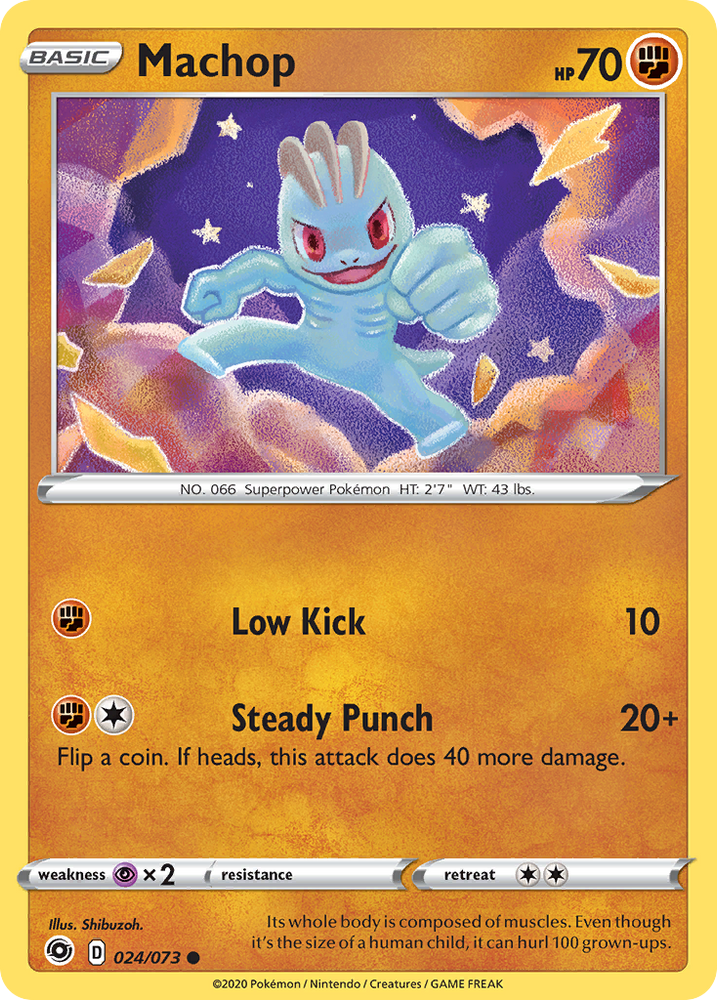 Machop (024/073) [Sword &amp; Shield: Champion's Path] 