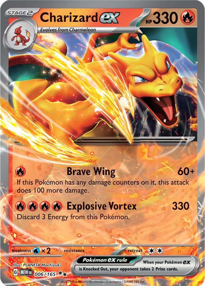 Charizard ex (006/165) [Scarlet &amp; Violet: 151] 