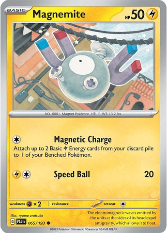 Magnemite (065/193) [Scarlet &amp; Violet: Paldea Evolved] 