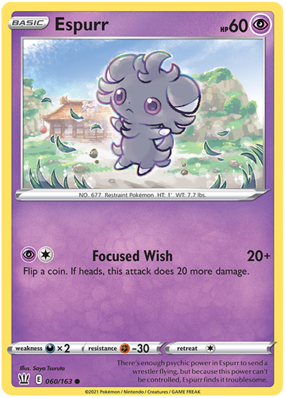 Espurr (060/163) [Sword &amp; Shield: Battle Styles] 