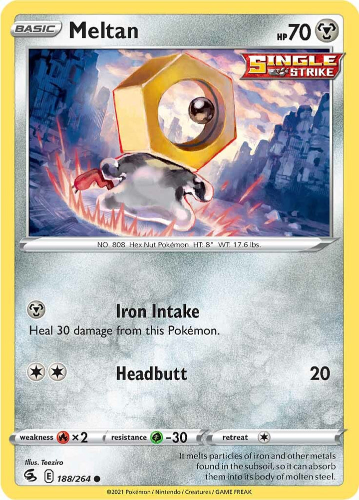 Meltan (188/264) [Sword &amp; Shield: Fusion Strike] 