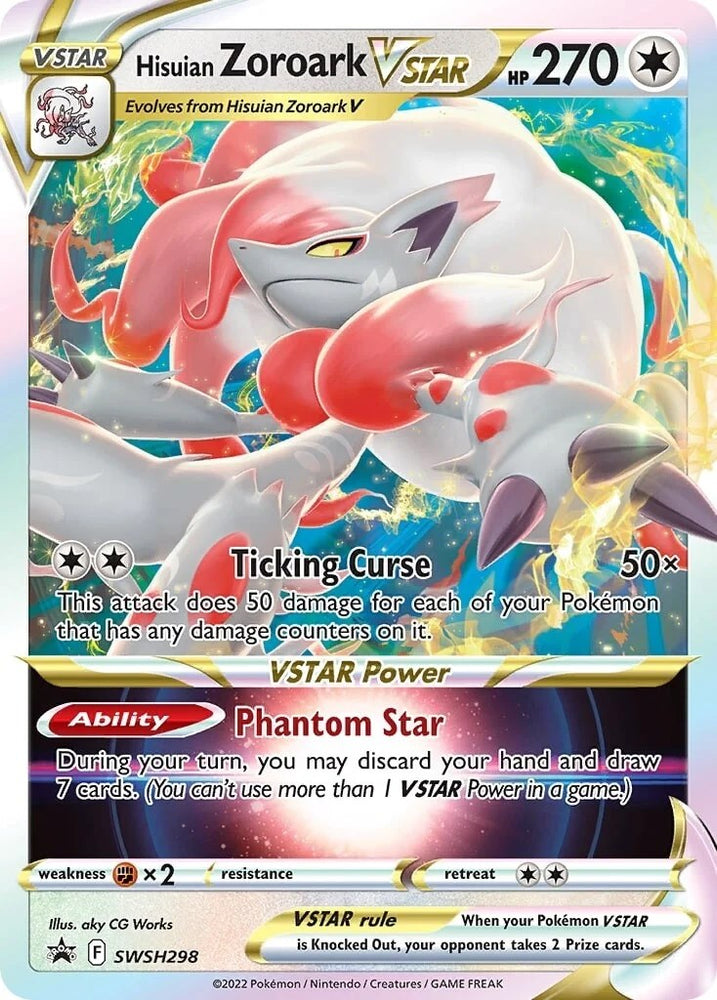 Hisuian Zoroark VSTAR (SWSH298) (Jumbo Card) [Sword &amp; Shield: Lost Origin] 