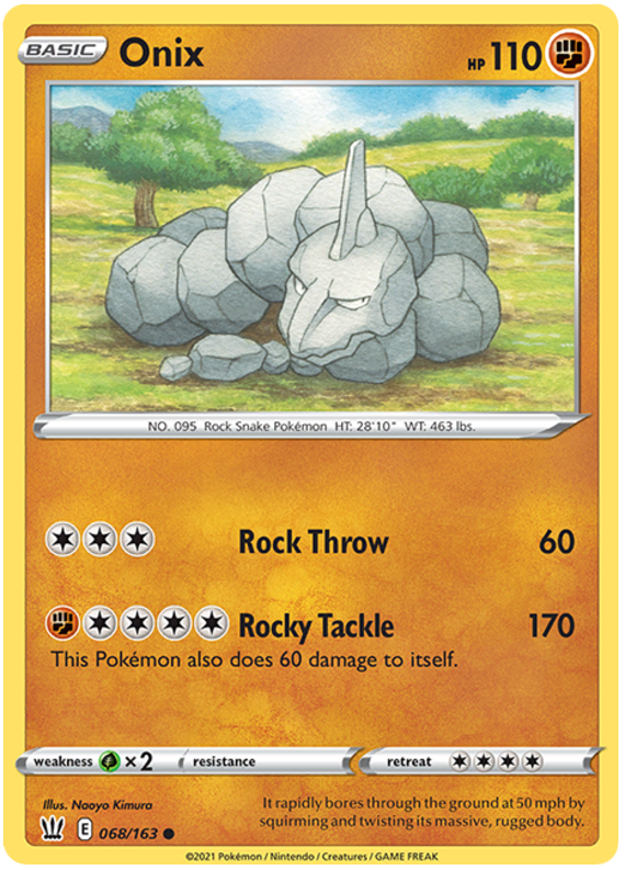 Onix (068/163) [Sword &amp; Shield: Battle Styles] 