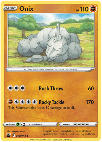 Onix (068/163) [Sword &amp; Shield: Battle Styles] 