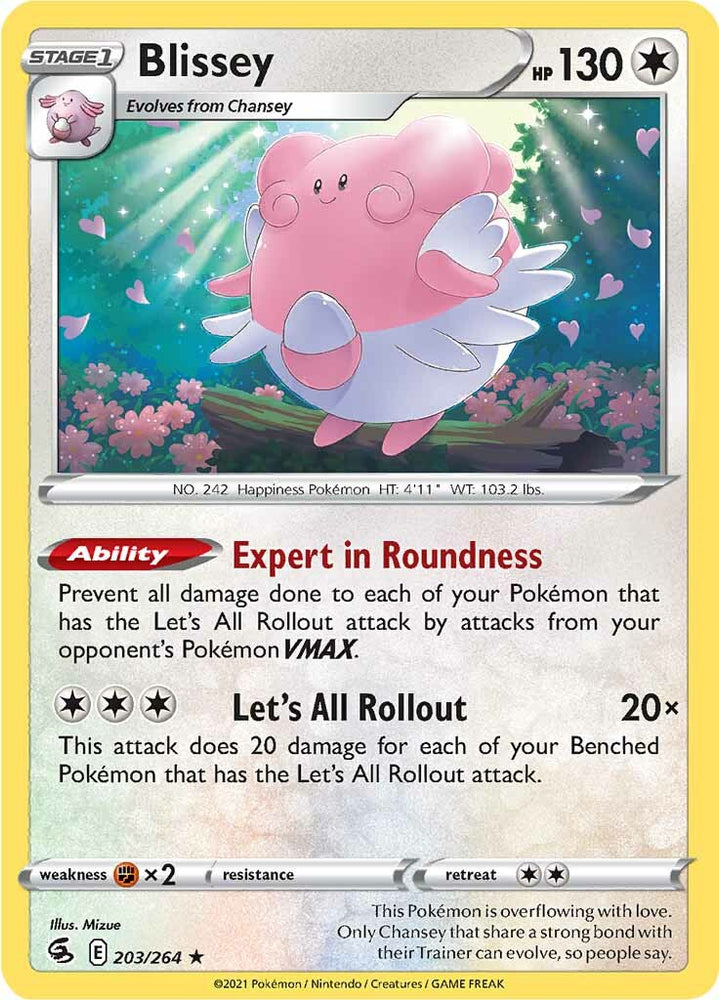 Blissey (203/264) [Sword &amp; Shield: Fusion Strike] 