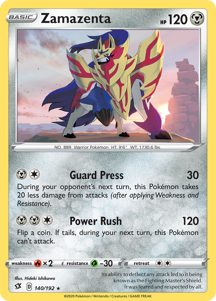 Zamazenta (140/192) [Sword &amp; Shield: Rebel Clash] 