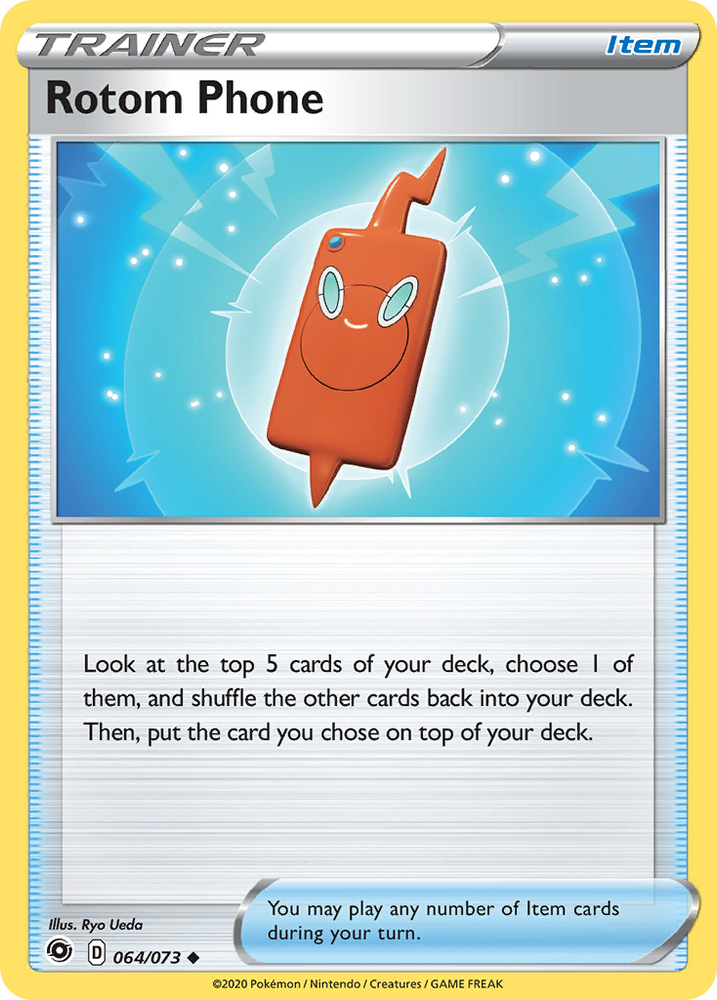 Rotom Phone (064/073) [Sword &amp; Shield: Champion's Path] 