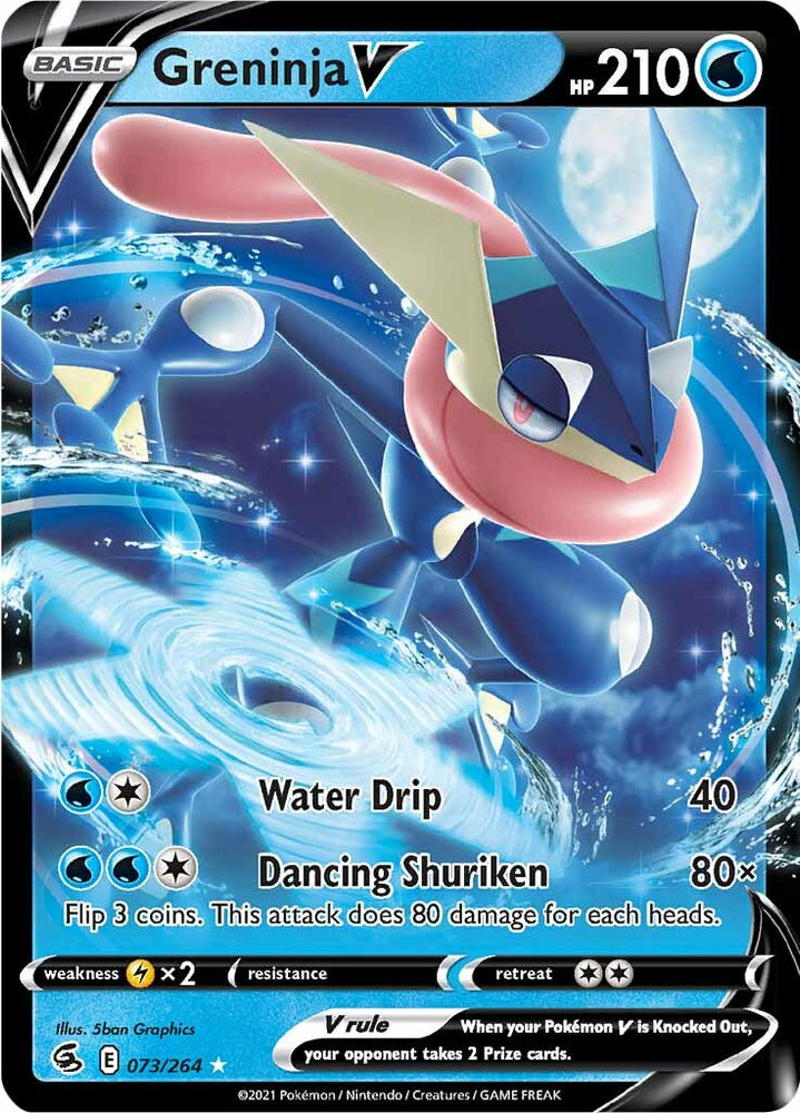 Greninja V (073/264) [Sword &amp; Shield: Fusion Strike] 