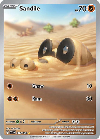 Sandile (216/198) [Scarlet &amp; Purple: Base Set] 