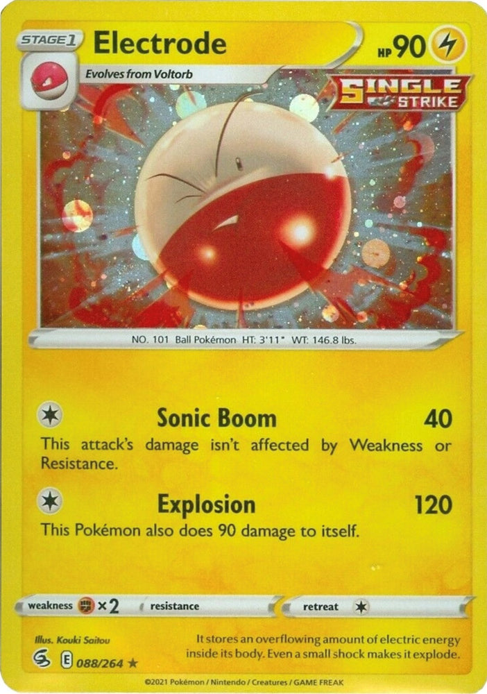 Electrode (088/264) (Cosmos Holo) [Sword &amp; Shield: Fusion Strike] 