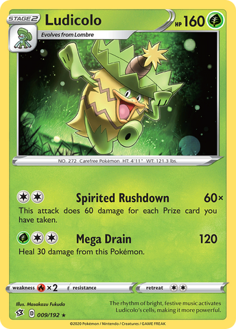 Ludicolo (009/192) [Sword &amp; Shield: Rebel Clash] 