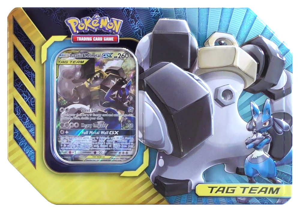 Power Partnership Tin (Lucario &amp; Melmetal GX) 