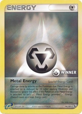 Metal Energy (94/109) (Winner) [EX: Ruby &amp; Sapphire] 