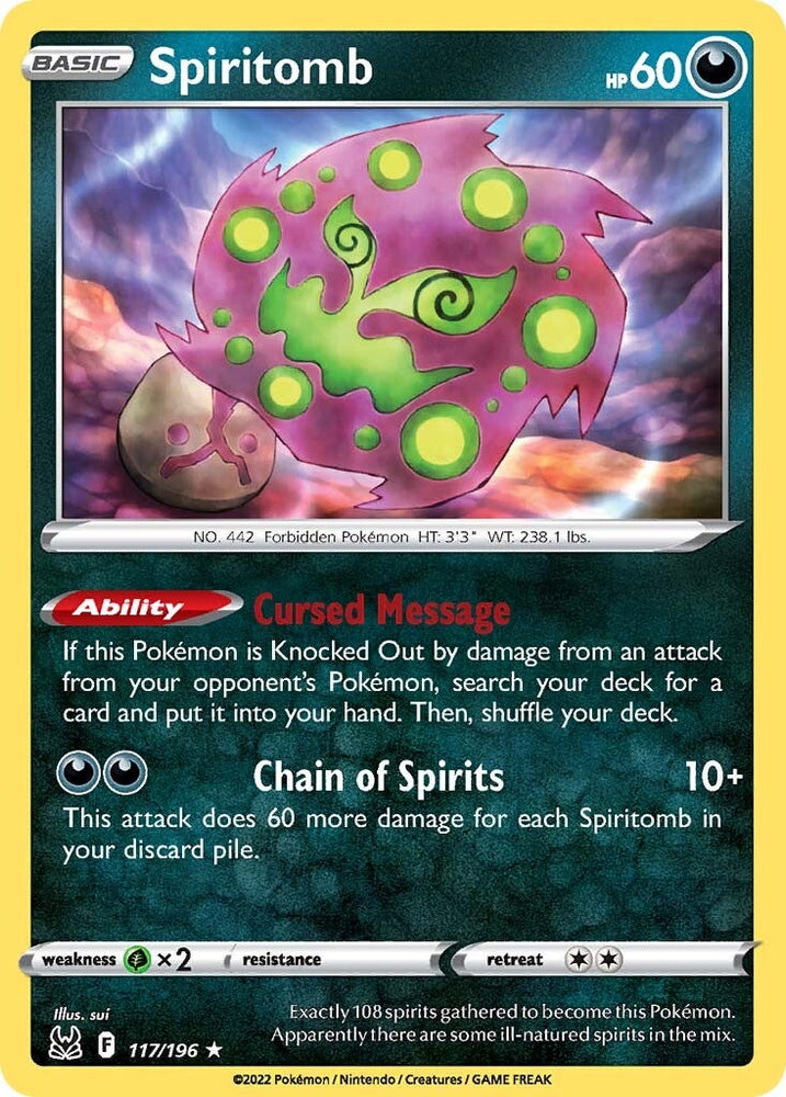 Spiritomb (117/196) [Sword &amp; Shield: Lost Origin] 