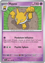 Hypno (083/198) [Scarlet &amp; Violet: Base Set] 