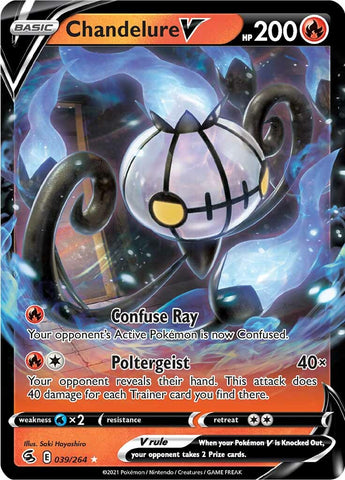 Chandelure V (039/264) [Sword &amp; Shield: Fusion Strike] 