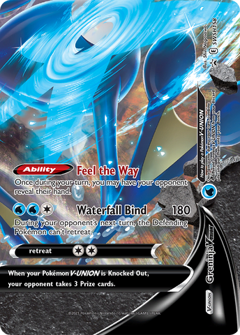 Greninja V-Union (SWSH158) [Sword &amp; Shield: Black Star Promos] 