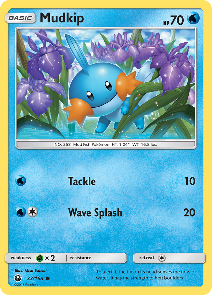 Mudkip (33/168) [Sun &amp; Moon: Celestial Storm] 