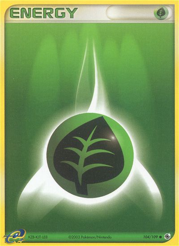 Grass Energy (104/109) [EX: Ruby &amp; Sapphire] 