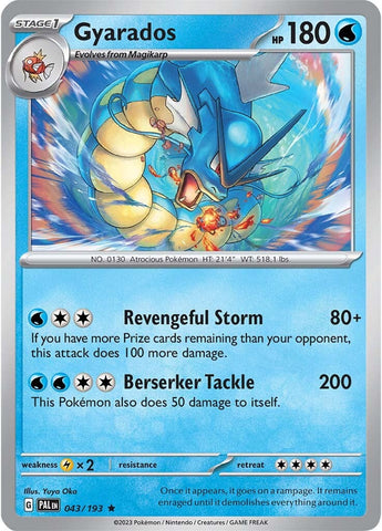 Gyarados (043/193) [Scarlet &amp; Violet: Paldea Evolved] 