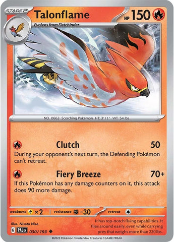 Talonflame (030/193) [Scarlet &amp; Violet: Paldea Evolved] 