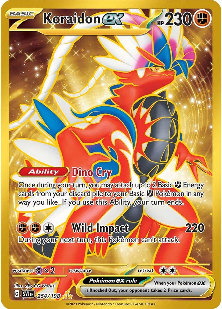 Koraidon ex (254/198) [Scarlet &amp; Violet: Base Set] 