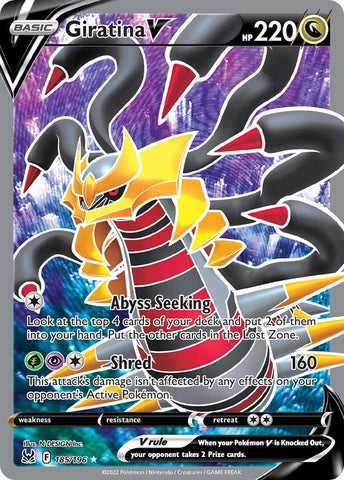 Giratina V (185/196) [Sword &amp; Shield: Lost Origin] 